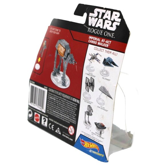 Star Wars Rogue One Hot Wheels Starships Imperial AT-ACT Cargo Walker Flight Sta - Picture 4 of 9